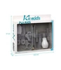 Zestaw do pielęgnacji dziecka, szary, Kiokids