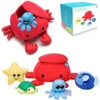 Zabawka do kąpieli krab i przyjaciele 160380-Manhattan Toy, zabawki do wody