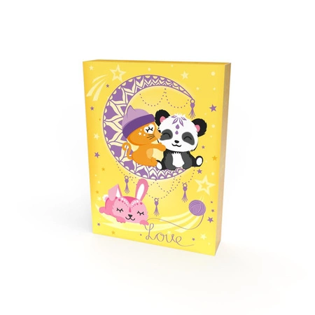 Box Candiy, zestaw artystyczny Szydełkowe zwierzątka