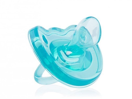 Smoczek silikonowy Niebieski 0m+ LULABI