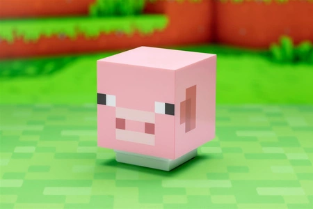 Lampka Minecraft Świnka z dźwiękiem