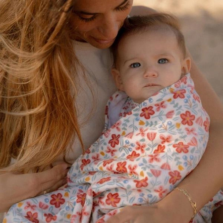Little Dutch Ręcznik plażowy Sunny Flowers