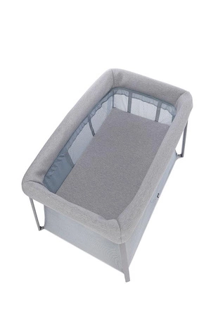 Beaba Łóżeczko turystyczne dwupoziomowe z funkcją kojca 3w1 Eazy sleep Heather grey / Pebble