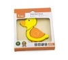 VIGA Pierwsze drewniane Puzzle maluszka Kaczka