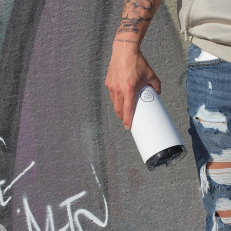 Cool Bottles Kubek termiczny 330 ml Triple cool Mono White