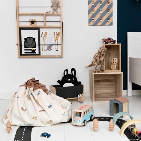 Play&Go Worek na Zabawki i Mata do Zabawy 2w1 Big Cars