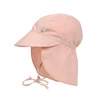 Lassig Czapka przeciwsłoneczna z daszkiem i osłoną karku UV80 Splash & Fun pink, rozm. 50/51