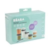 Beaba Zestaw słoiczków Clip 12 szt. (2x90ml, 4x150ml, 6x250ml) + 2 łyżeczki Storm