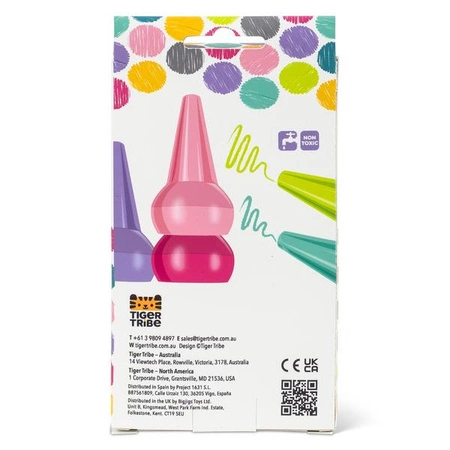 Tiger Tribe Kredki Modułowe - Słodkie Kolory