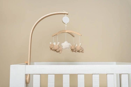 Little Dutch Karuzela do łóżeczka drewno Baby bunny LD8854