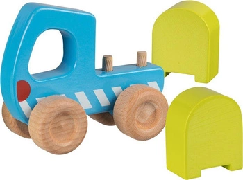 Samochód drewniany z ładunkiem Ciężarówka K2 Goki