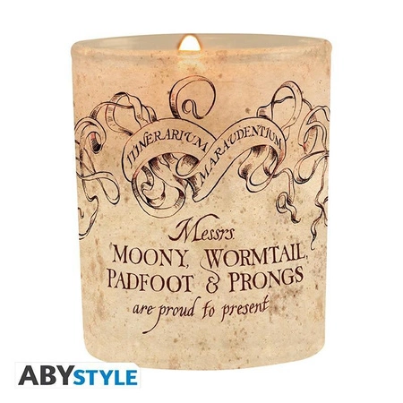 Zestaw Prezentowy: Świeczka + Grafika Akrylowa + Naklejki Harry Potter