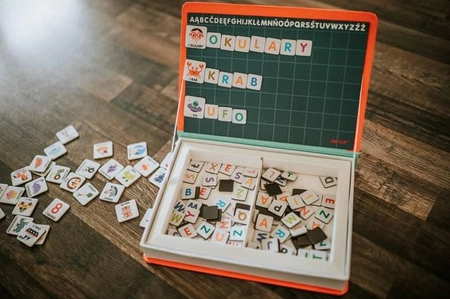 Magnetyczna układanka Polski Alfabet Magnetibook, Janod