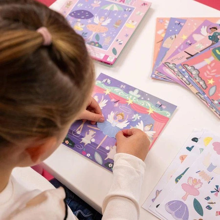 Baletnice Zestaw Pachnących Naklejek Wielokrotnego Użytku