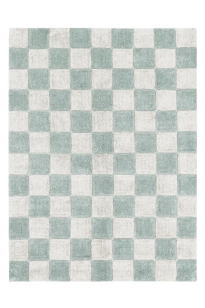 Dywan bawełniany Kitchen Tiles Blue Sage 120x160 cm Lorena Canals