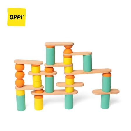 OPPI Kreatywny zestaw konstrukcyjny Stix 108 elementów 2+