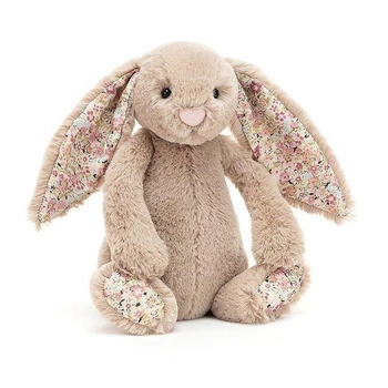 JellyCat - Króliczek Kwieciste Uszy Beżowy 31 cm