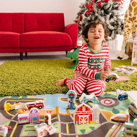 Mata do zabawy Psi Patrol i figurki drewniane Melissa and Doug 33273