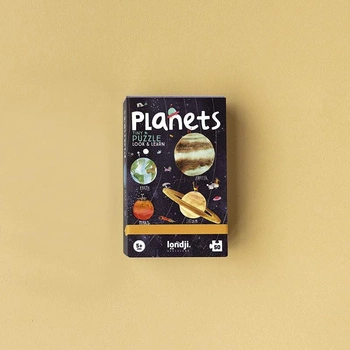 Puzzle kieszonkowe z grą obserwacyjną Planety | Londji®