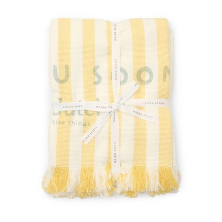 Little Dutch Ręcznik plażowy Beach Sunny Yellow