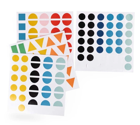 Naklejki geometryczne mozaiki LES TOUPITIS 679605