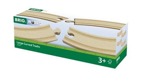 BRIO World Długie Tory Zakręty