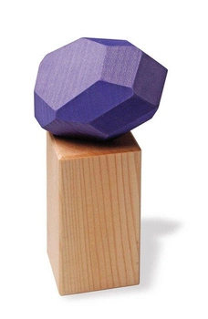 Bryła geometryczna, fioletowa, 1+, Grimm's