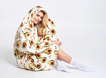 Bluza koc Oversize Awokado Cozy Noxxiez CH353