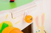 Drewniana kostka edukacyjna Królik z marchewką 11732- Small Foot, zabawki motoryczne