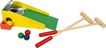 Mini golf, Krecik, small foot design - zręcznościowe gry dla dzieci, gry drewniane