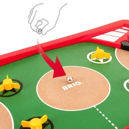 BRIO Gra Zręcznościowa Pinball Dwuosobowy