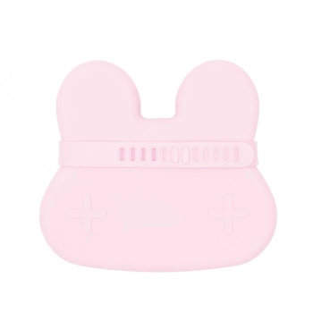 Zamykany silikonowy pojemnik Króliczek We Might Be Tiny - Powder Pink