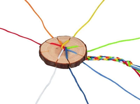 Zestaw kreatywny z kołem dziewiarskim 58484-Goki