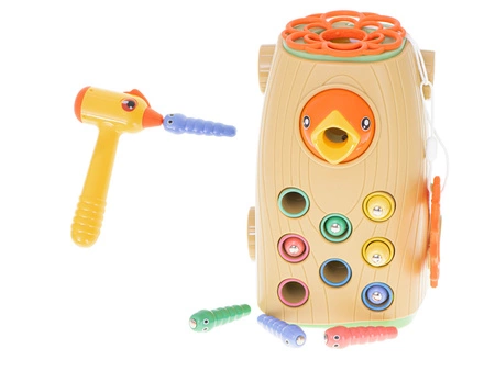 Gra magnetyczna na kółkach - Nakarm ptaszka