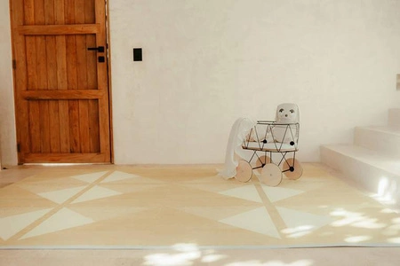 TODDLEKIND Mata do zabawy piankowa podłogowa Prettier Playmat Kyte Wheat