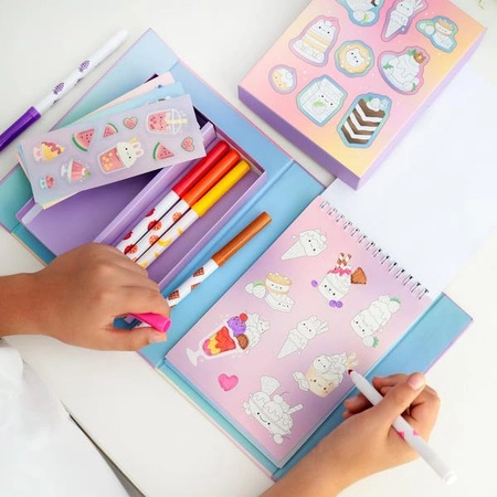 Tiger Tribe Zestaw Kreatywny Pachnące Naklejki