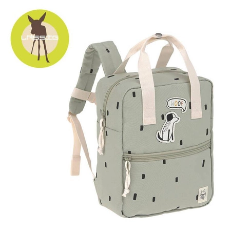 Lassig Plecak mini kwadratowy Happy Prints oliwkowy