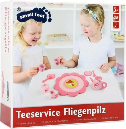 Serwis do herbaty Muchomorek