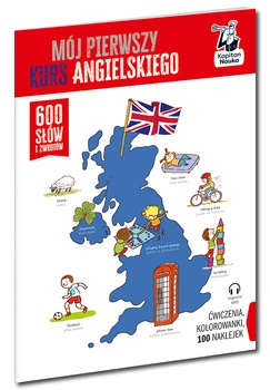 Mój pierwszy kurs angielskiego. Kapitan Nauka.  600 słów i zwrotów wyd. 2025