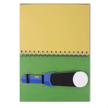 Książeczka z magiczną latarką - dinozaury