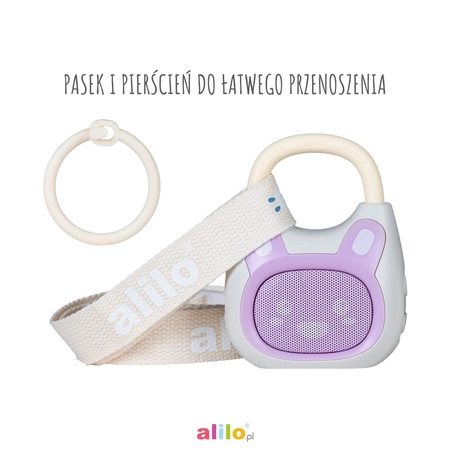 Alilo Pocket Bunny K1 - Odtwarzacz MP3 z Bluetooth - niebieski