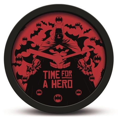 Zegar biurkowy Batman (średnica: 12,5 cm)
