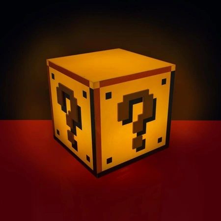 Lampka Super Mario znak zapytania (duza)