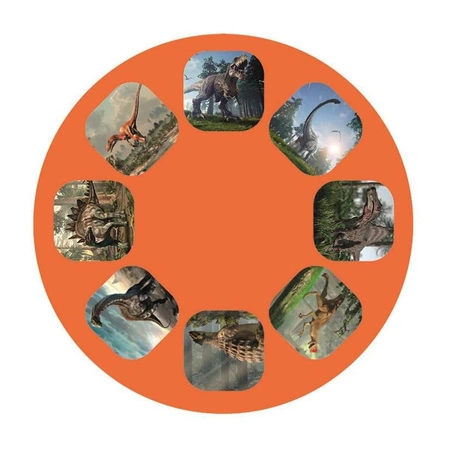 Latarka, Mini Projektor, Dinozaury