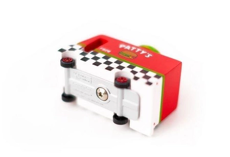 Candylab Samochód Drewniany Hamburger Van