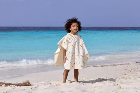 Lassig Poncho dla dzieci z filtrem UV80 Splash & Fun Deski surfingowe sea salt