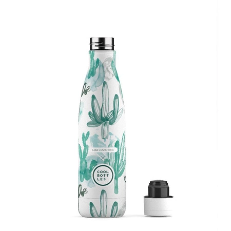 Cool Bottles Butelka termiczna 500 ml Triple cool Xclusive Watercolor Cactus