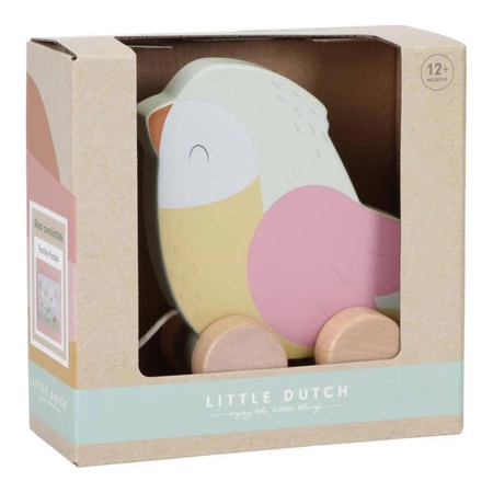 Little Dutch Ptaszek do ciągnięcia Flowers & Butterflies LD7086