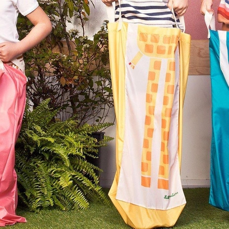 LILLIPUTIENS Zestaw do gry Wyścigi w workach Dżungla