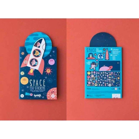 Naklejki wielorazowe Kosmos | Londji®